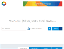 Tablet Screenshot of jobweb.strategies.co.uk